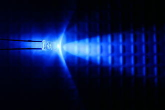 Κίνα 5MM μπλε αρχιτεκτονικές πρότυπες προμήθειες για ελαφρύ MD01-011 των μικρών οδηγήσεων προμηθευτής