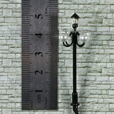 Κίνα HO οδός πρότυπο Lamppost T51 6V 5cm για το φωτισμό σχεδιαγράμματος τραίνων προμηθευτής