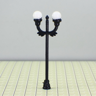 Κίνα Προσαρμοσμένη N Lamppost μοντέλο κλίμακας αμαξοστοιχίας διάταξης φωτισμού Street 7 cm προμηθευτής