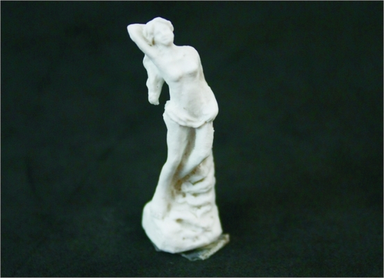 Κίνα A13-9 υπαίθρια Jade Λευκή γλυπτική 3D κλίμακας μοντέλο γυμνή γυναίκα από τη Δύση προμηθευτής