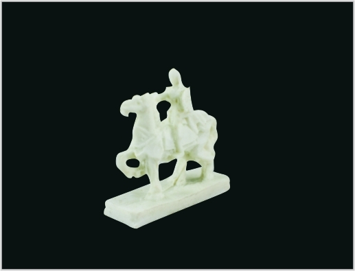 Κίνα MD06, Jade λευκό γλυπτική 3D κλίμακας μοντέλο περιφρόνηση 3 * 3.2 cm προμηθευτής