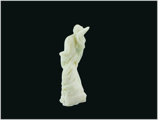 Κίνα Προσαρμοσμένο Jade Λευκή γλυπτική 3D μοντέλο κλίμακας Faerie 1.5 * 4,5 cm MD08 προμηθευτής