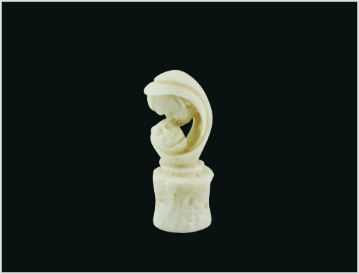 Κίνα Jade λευκό επιτραπέζιο γλυπτική 3D κλίμακας μοντέλο μητέρα και γιο 1.5 * 4 cm MD11 προμηθευτής