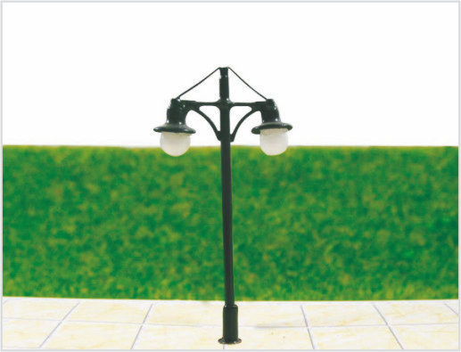 Κίνα T44 Custom 6V διπλό Street πλαστικών πρότυπο φανό δημοσίευση για σιδηρόδρομου διατάξεις 6,5 cm προμηθευτής