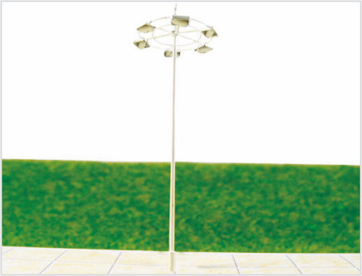 Κίνα T55 Custom 6V φωτεινή Street κλίμακας μοντέλο, Lamppost 13 cm για διαμόρφωση αμαξοστοιχίας HO προμηθευτής