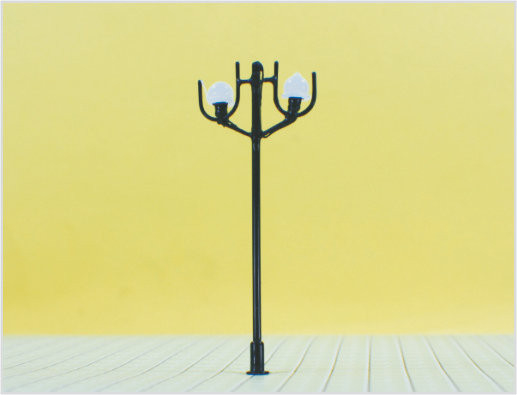 Κίνα T137 OEM 6V φωτεινή Street μοντέλο Lamppost για αμαξοστοιχίας διάταξη / διάταξη εργοστάσιο προμηθευτής