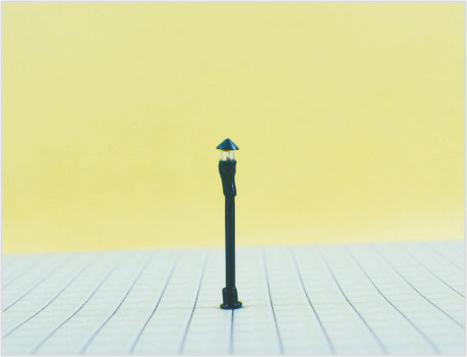 Κίνα Πίνακα t 101 OEM 6V φωτεινή Street μοντέλο Lamppost 4 cm για διάταξη της αμαξοστοιχίας προμηθευτής