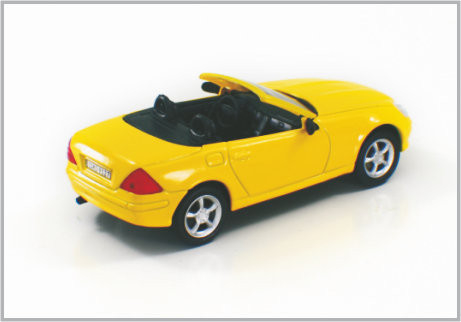 Benz Sik320 της Mercedes 1/43 Diecast κίτρινο αυτοκίνητα κλίμακας συνήθειας κραμάτων πρότυπο για τη συλλογή προμηθευτής