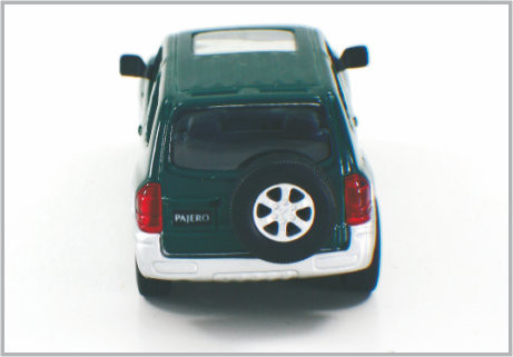 1/43 Diecast πράσινα πρότυπα αυτοκίνητα Mitubishi Pajero κλίμακας συνήθειας κραμάτων για τη συλλογή &amp; το δώρο προμηθευτής