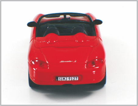 1/43 Diecast κόκκινα πρότυπα αυτοκίνητα Porsche Boxster κλίμακας συνήθειας κραμάτων για τη συλλογή &amp; το δώρο προμηθευτής