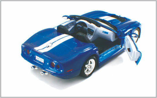 Μίνι Diecast κραμάτων μπλε συνήθειας σειρά 1 της Shelby αυτοκινήτων 1999 κλίμακας πρότυπη ως δώρο προμηθευτής