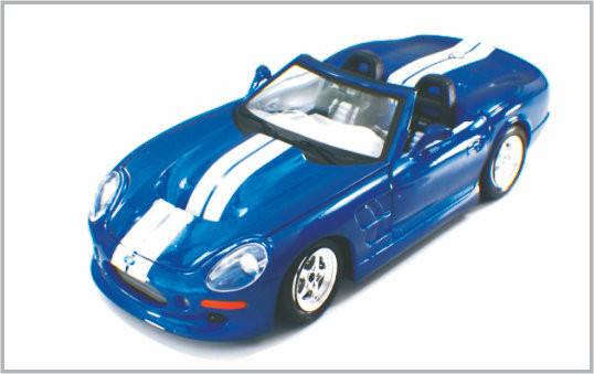 Μίνι Diecast κραμάτων μπλε συνήθειας σειρά 1 της Shelby αυτοκινήτων 1999 κλίμακας πρότυπη ως δώρο προμηθευτής