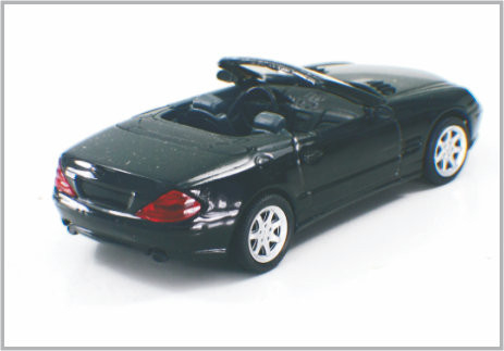 Μίνι Diecast κραμάτων φωτεινό μαύρο συνήθειας Benz Cl600 Merceds αυτοκινήτων κλίμακας πρότυπο ως δώρο προμηθευτής