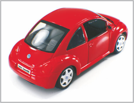 Μίνι Diecast κραμάτων κόκκινος συνήθειας νέος κάνθαρος του Volkswagen αυτοκινήτων κλίμακας πρότυπος ως δώρο προμηθευτής