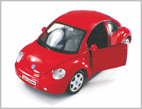 Μίνι Diecast κραμάτων κόκκινος συνήθειας νέος κάνθαρος του Volkswagen αυτοκινήτων κλίμακας πρότυπος ως δώρο προμηθευτής