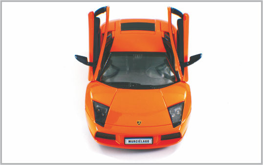 1/24 Diecast πρότυπα αυτοκίνητα Lamboighini murcielag Decoratio κλίμακας συνήθειας κραμάτων πορτοκαλιά προμηθευτής